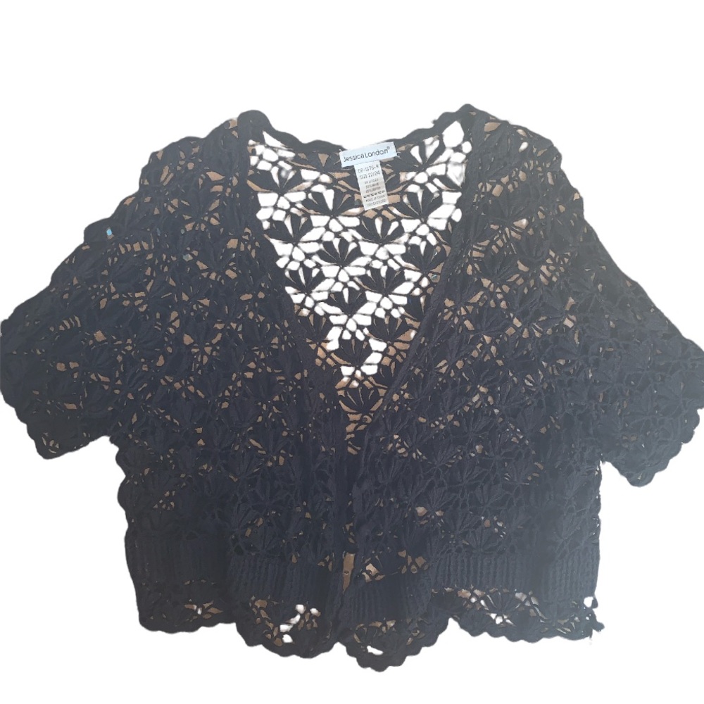 Jessica London Crochet Shrugs